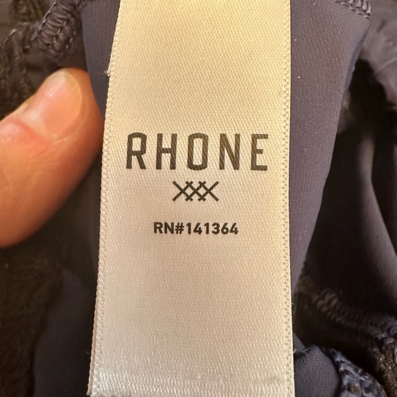 Rhone Shorts Mens Medium Versatility Athletic Unlined 8.5” Stretch Blue Size L - Picture 3 of 9